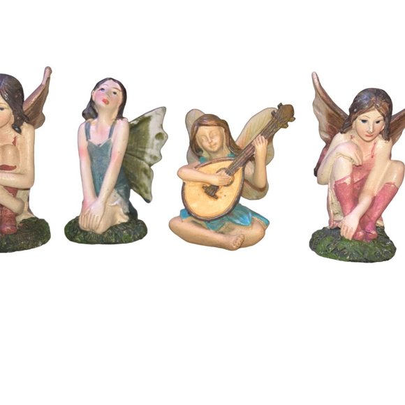 Miniature Fairy Figurines For Fairy Garden Flower Pots - Picture 1 of 10